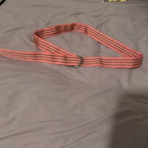 Striped vintage belt from J Crew